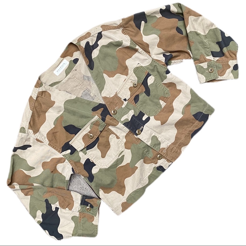 TOMORROWLAND Camo Button Down Tomorrowland Jacket